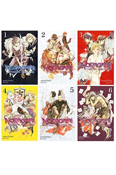 Gerekli Şeyler Yayıncılık Noragami 1-2-3-4-5-6. Ciltler Manga Seti