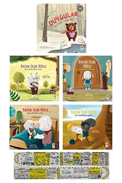 Sincap Kitap Bazen Olur Böyle Serisi + Duygular Bir Kalbe Sığar mı 5 Kitap Se...