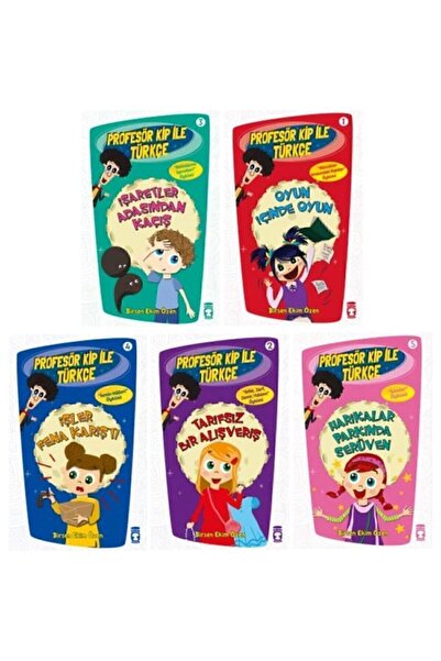 Timaş Çocuk Profesör Kip Ile Türkçe 5 Kitap Set / 3-4. Sınıf Türkçe Müfredatı...
