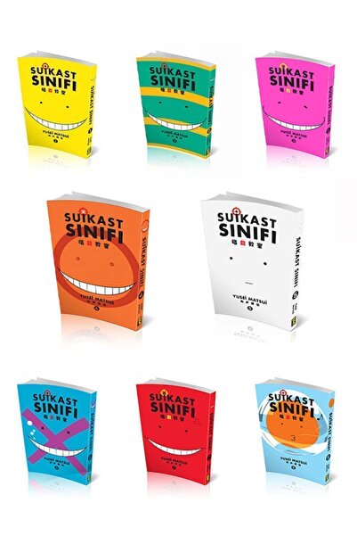 Gerekli Şeyler Yayıncılık Suikast Sınıfı Manga 8 Cilt Set ( 1-2-3-4-5-6-7-8 )
