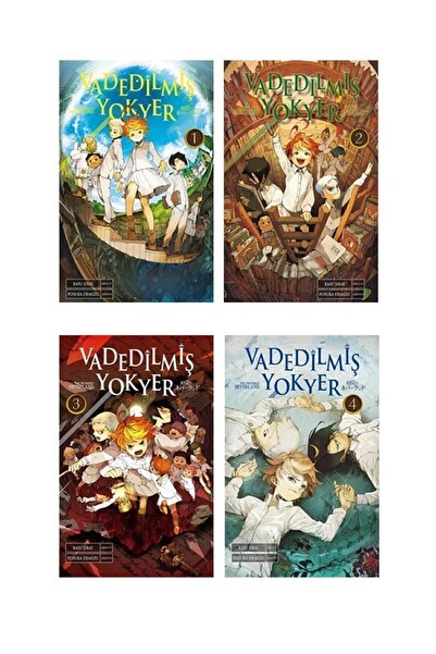 Gerekli Şeyler Vadedilmiş Yokyer 1-2-3 Ve 4.cilt-kaui Şirai-manga Çizgi Roman