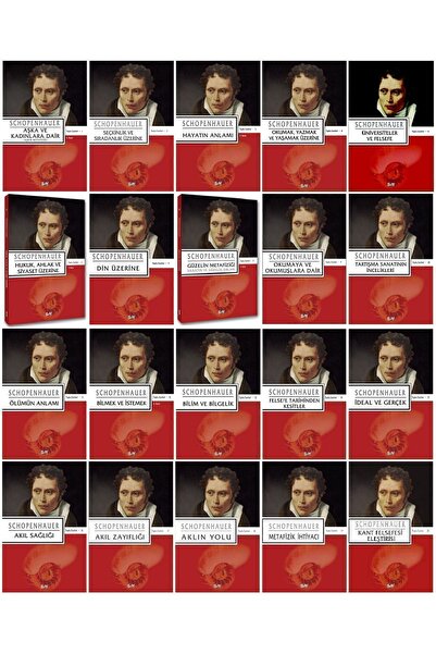 Say Yayınları Arthur Schopenhauer 20 Kitap Full Set