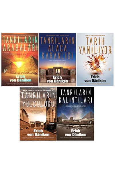 Artemis Yayınları Erich Daniken 5 Kitap Set-tanrıların Arabaları+alacakaranlı...