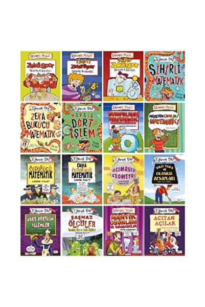 Eğlenceli Bilgi Yayınları Eğlenceli Bilgi Eğlenceli Matematik 16 Kitap Set
