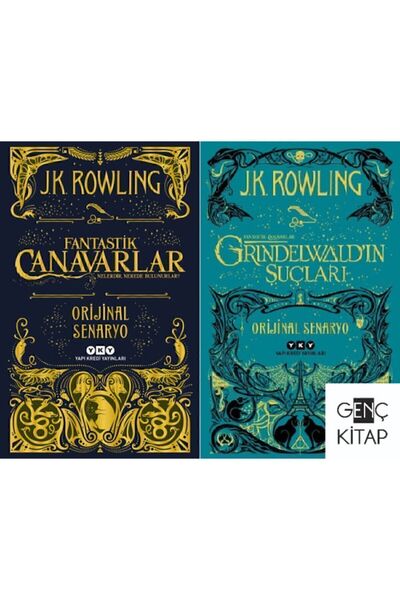 Yapı Kredi Yayınları Harry Potter Fantastik Canavarlar 2 Kitap Set