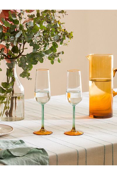 LC Waikiki LCW HOME 2-piece Glass Cup Set with Foot - 195 Ml