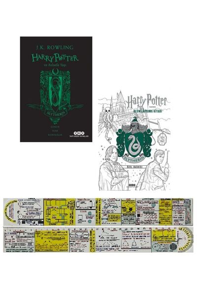 Yapı Kredi Yayınları Harry Potter Felsefe Taşı 20. Yıl Özel Baskısı + Boyama ...