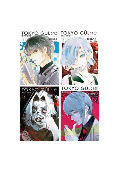 Gerekli Şeyler Yayıncılık Tokyo Gul RE 1-2-3-4. Ciltler Manga Seti