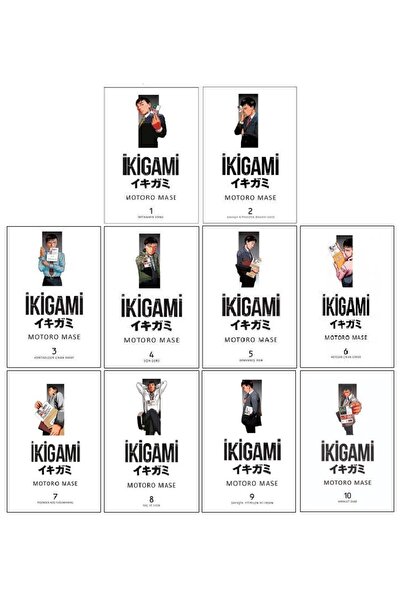 Marmara Çizgi Ikigami 1-2-3-4-5-6-7-8-9-10. Ciltler Manga Seti