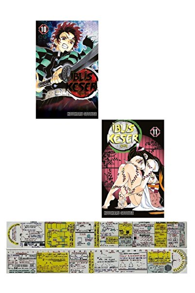 Gerekli Şeyler Yayıncılık İblis Keser 10-11. Ciltler Manga Seti + Matematik Ö...