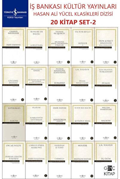 İş Bankası Kültür Yayınları Iş Bankası Hasan Ali Yücel Klasikler Dizisi 20 Ki...