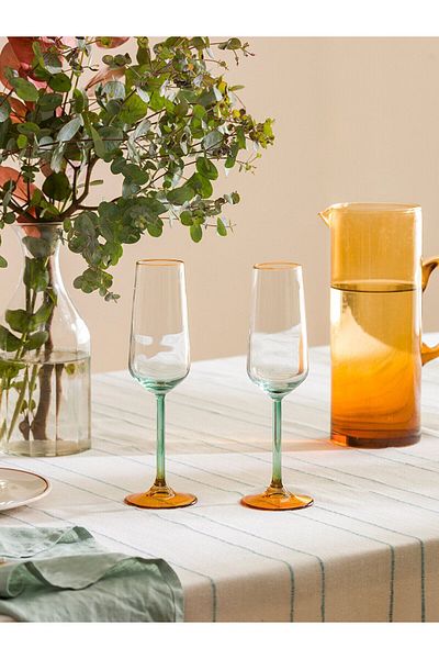 LC Waikiki LCW HOME 2-piece Glass Cup Set with Foot - 195 Ml