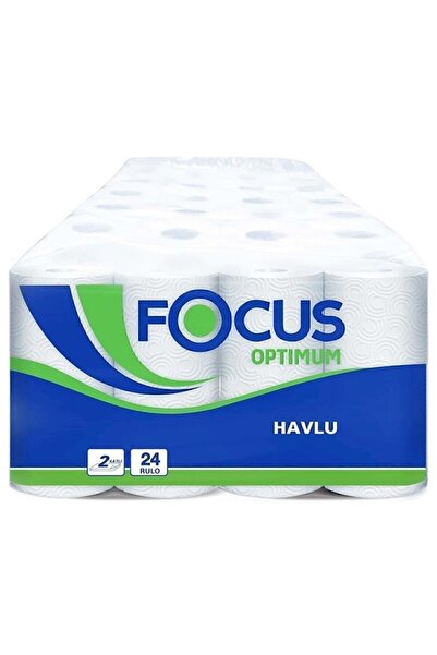 KAAN PLAST Focus Rulo Kağıt Havlu Peçete 24 Adet 2katlı