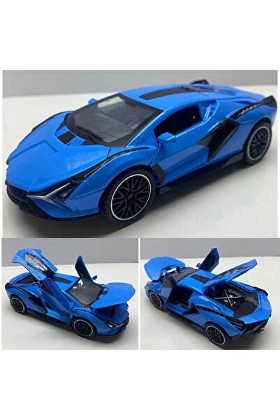 afreyz oyuncak Diecast,Metal Oyuncak Araba Lamborghini Sesli Işıklı Çek Bırak...