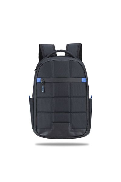 Classone Bp-ıt600 Laspezia Series 15.6"wtxpro Waterproof Fabric And Zipper Laptop Backpack-black