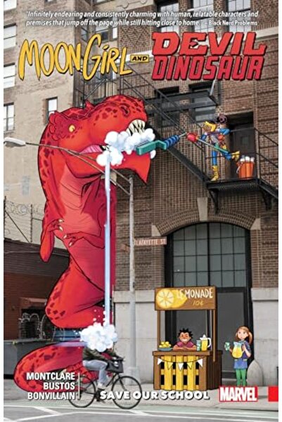 Penguin Random House فتاة القمر والديناصور الشيطاني المجلد 6 أنقذوا مدرستنا