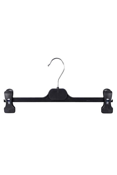 Tam Hangers Plastik Pantolon , Etek Askısı 10 Adet Mandallı Askı