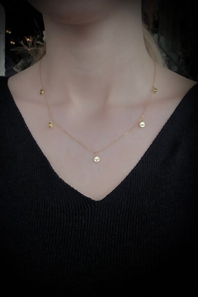 SUNSHINE 925 Ayar Vida Modelli Sallantılı Kolye