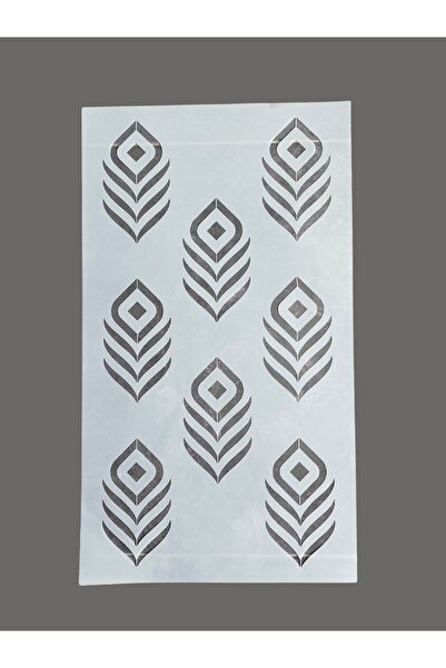 Piktura Duvar dekorasyonu stencil şablon 70X40