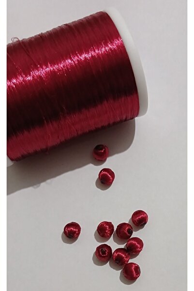 Kösedağ خرزة الكرز (أحمر كلاريت) 100 قطعة