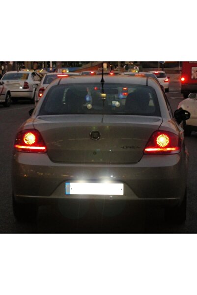 FEMEX Fiat Linea Plaka Aydınlatma Seti Led Ampul T10 Beyaz Led