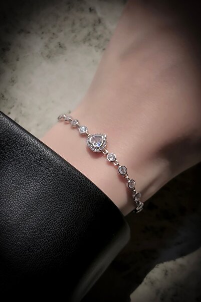 SUNSHINE 925 Ayar Pandora Tarzı Kalp Bileklik