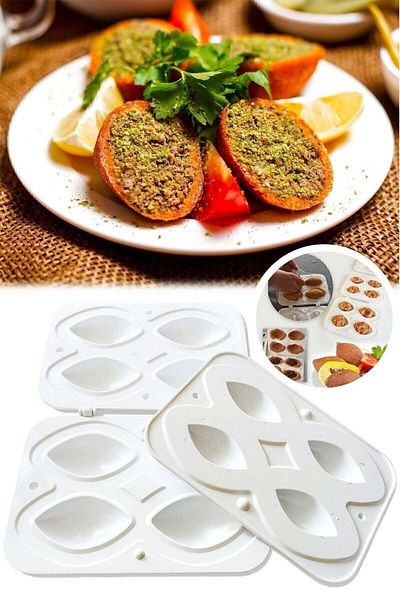 Şipşak Decohomerartpratik Lined Meatball Making Apparatus - Fast Lined Meatball Opening Apparatus - Vip Lined Meatball Mold