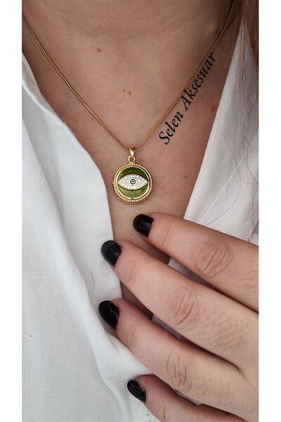 Selen Aksesuar سلسلة كوبرا رفيعة من حجر الزركون ومفصلة من الفولاذ المينا للنساء