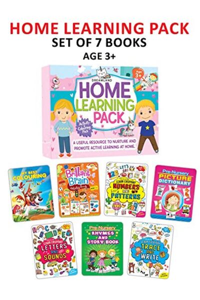 dreamland حزمة التعلم المنزلي للأطفال من سن 3 سنوات