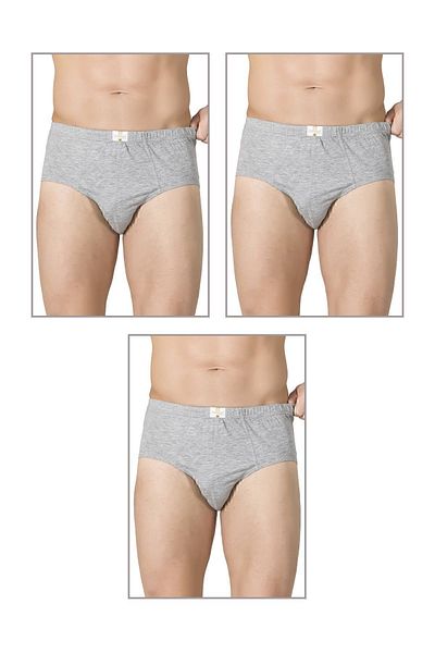 ÖZKAN underwear Özkan 0037 3 Pack Ανδρικό βαμβακερό χτενισμένο μονό ζέρσεϊ εύκαμπτο άνετο σλιπ