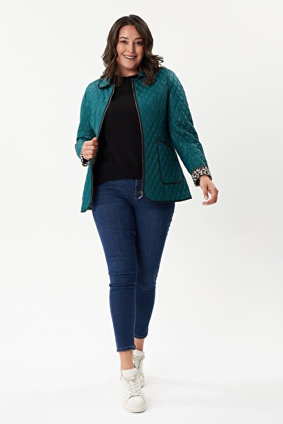 Veger Kapiteone Patterned Coat