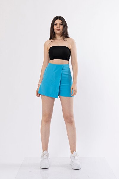 MissVina Σορτς φούστα με ελαστική μέση και ελαστικό ύφασμα εσωτερικά στρώματα...