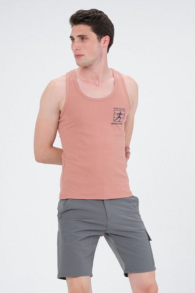 Rich Men's Swimmer Cut Sports Tank Running Athlete Tank Top
