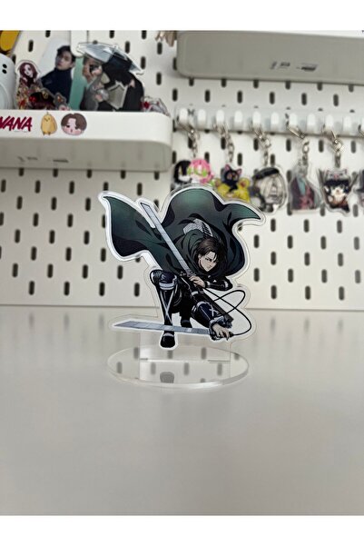 Hara Company Attack On Titan Animesi Levi Anime Akrilik Figür Stant