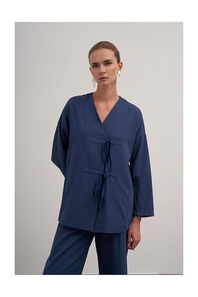 FUSHYA Gabardine Double Set - Tie-Up