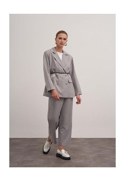 FUSHYA Blazer Double Suit - Striped
