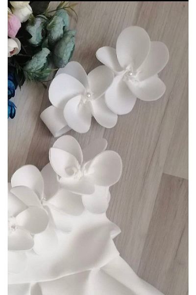 Kokosh kidss Κοριτσίστικο φόρεμα με πέρλες ορχιδέας (Κατάλληλο για ηλικία 2 ετών, μέγεθος 2 ετών)