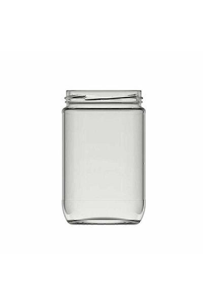 PAŞABAHÇE CAM Pasabahce Canned Glass Jar with Metal Lid 660 Cc 6 Pcs