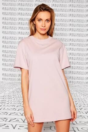 Nike t shirt dress pink new arrivals