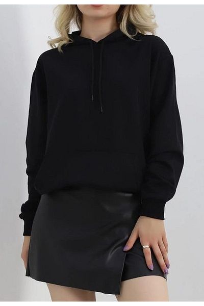 Vespo Men's and Women's Unisex Hooded Pocket Sweatshirt - Two Thread