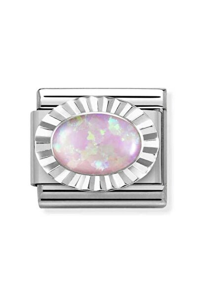 NOMİNATİON Composable Classic Dekoratif Link - Taşlar Oval Elmas - Opal boynu...
