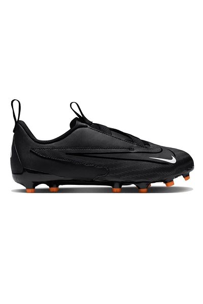 Nike Phantom GX Academy MG - Παιδικά μαύρα μποτάκια ποδοσφαίρου με λαστιχάκι πολλαπλών γωνιών