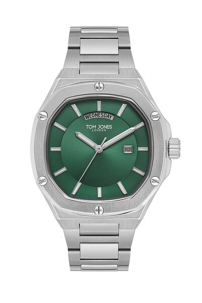 Tom Jones ساعة يد رجالية TJ.3.10009-4 سوار فولاذي - ABS-TJ0048