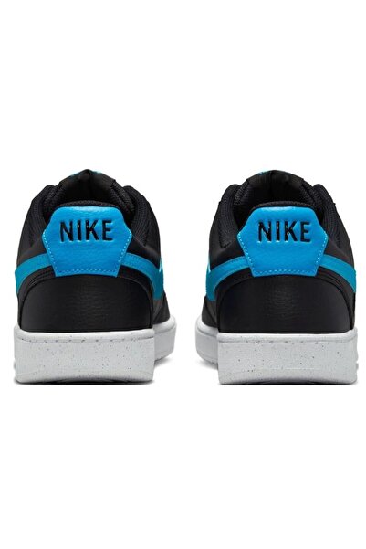 Nike Court Vision Lo Nn Black Sneaker Günlük Erkek Spor Ayakkabı Siyah Mavi