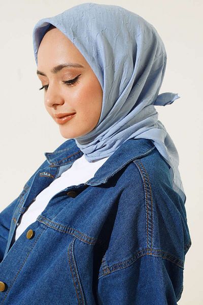 Huzurlu İpek Islamic Women's Bamboo Crush Scarf