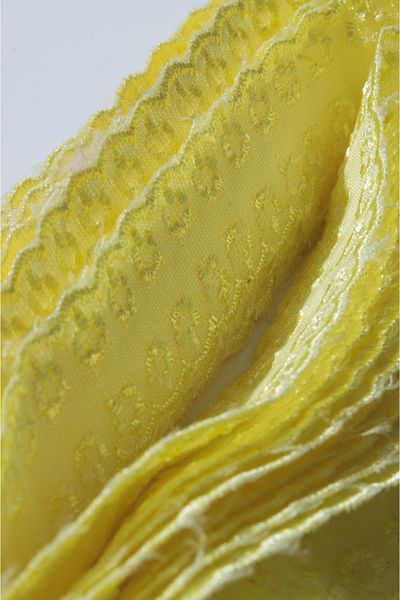 ÖZPAŞ TEKSTİL VE AKSESUAR Fisto Guipure - 3cm X 9 Mt Large Design