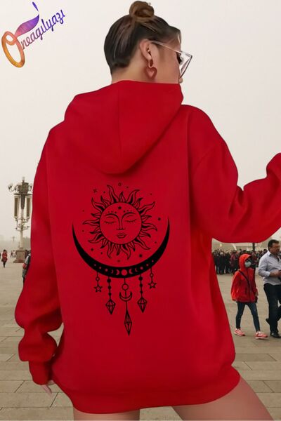 oneagılyazı Hanorac imprimat cu glugă