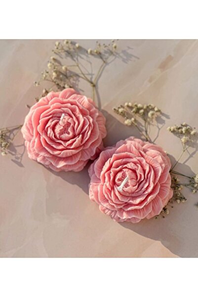 Taliska accessories Şakayık Model Kokulu Mum 2li