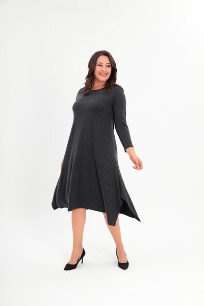 Mezure Lycra Cotton Viscose Plus Size Dress