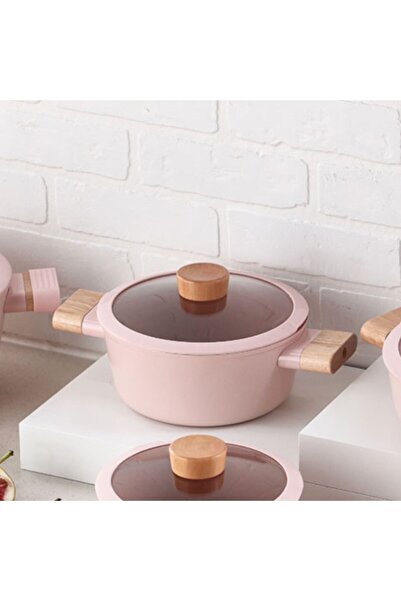 NEOFLAM Blossom 9 Parça Tencere Tava Seti